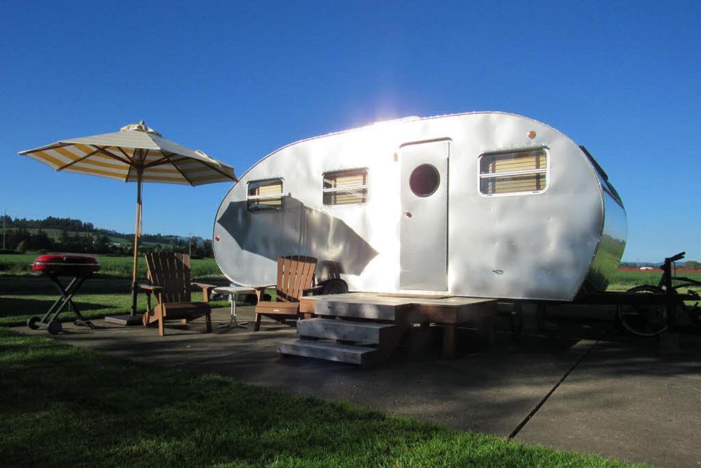 The Vintages Trailer Resort Dayton Exteriör bild